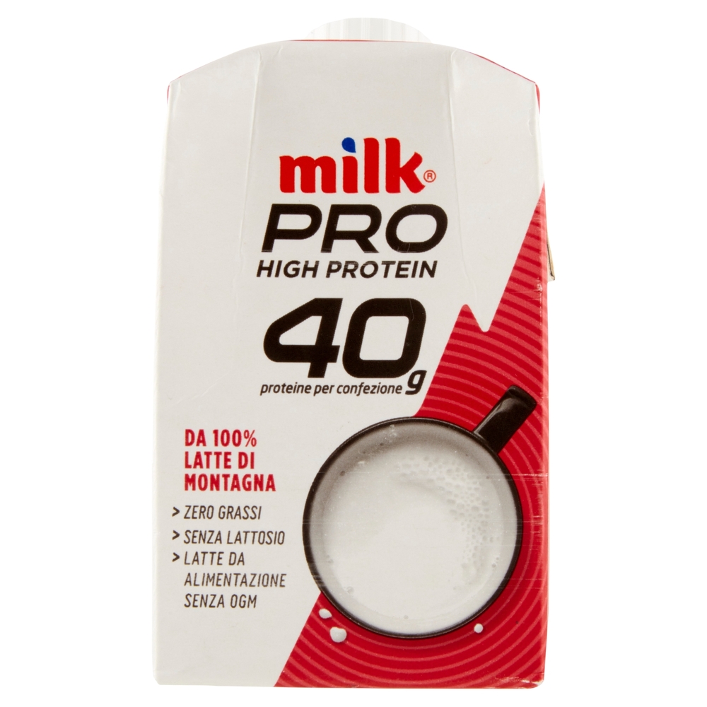 Latte Pro High Protein 40 g 100% Montagna, 500 ml